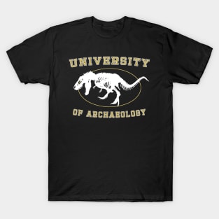 University of Archaeology - Tyrannosaurus Rex Dinosaur Fossil T-Shirt